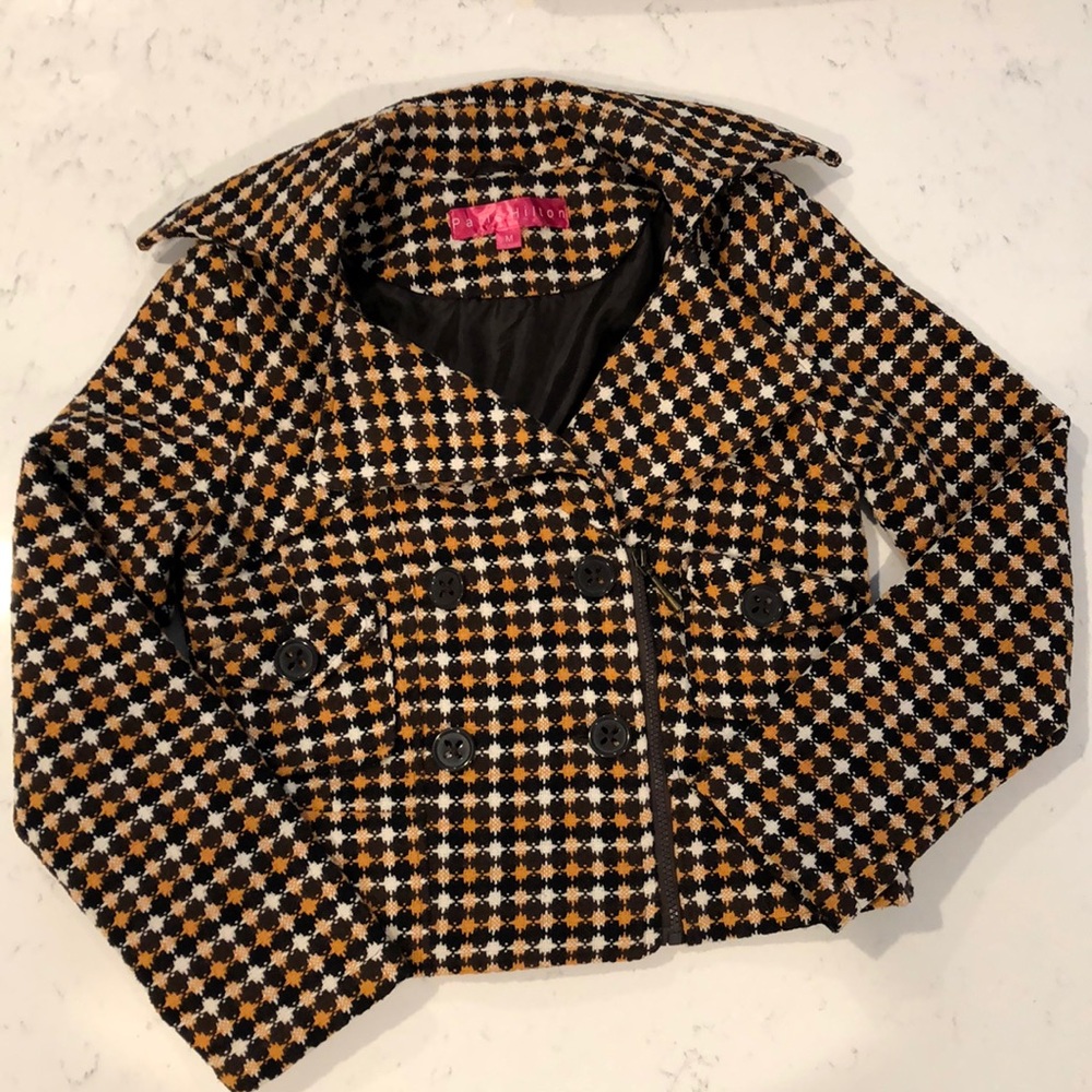 Paris Hilton double breasted jacket